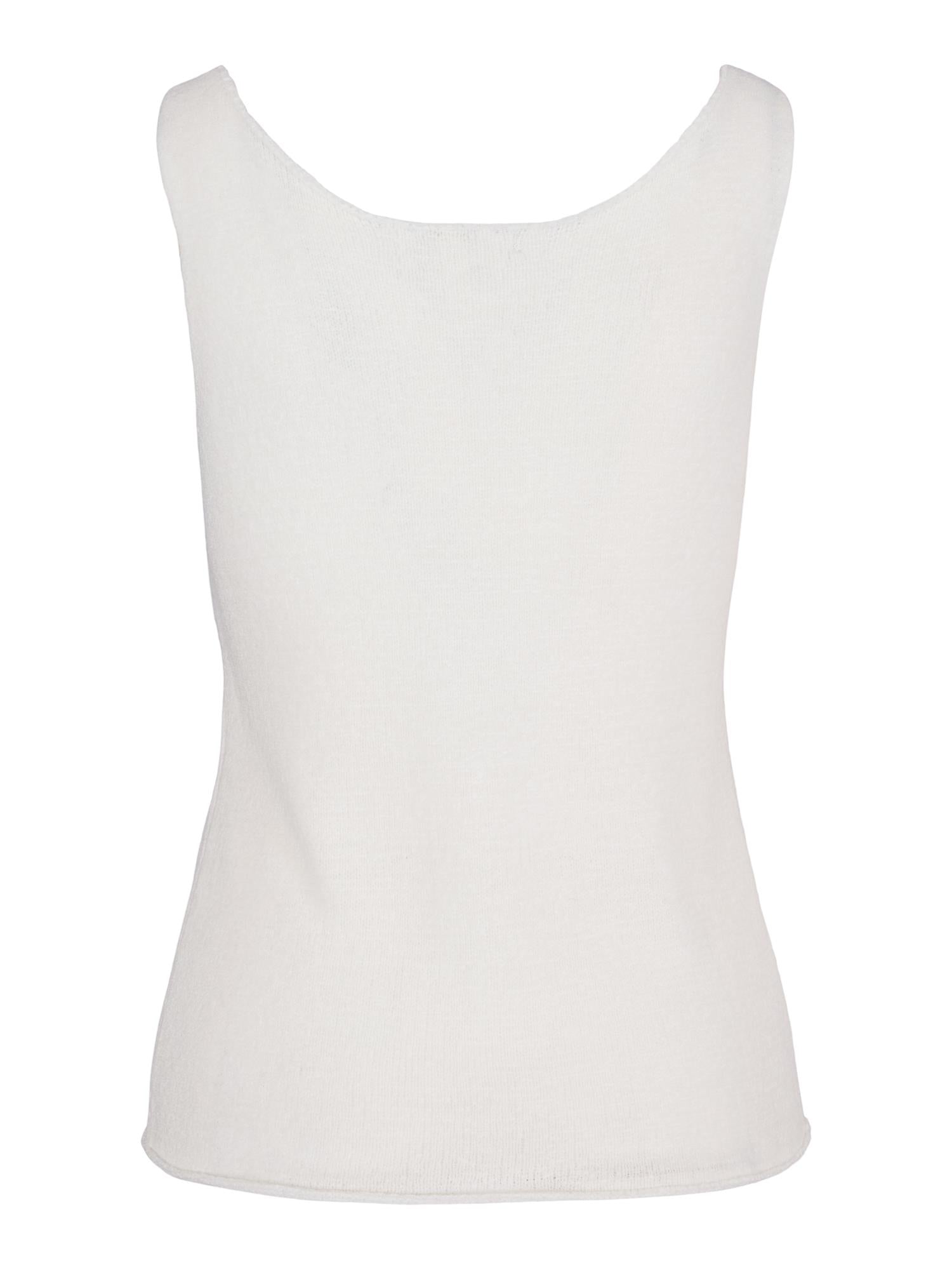 Knitted top Hvit