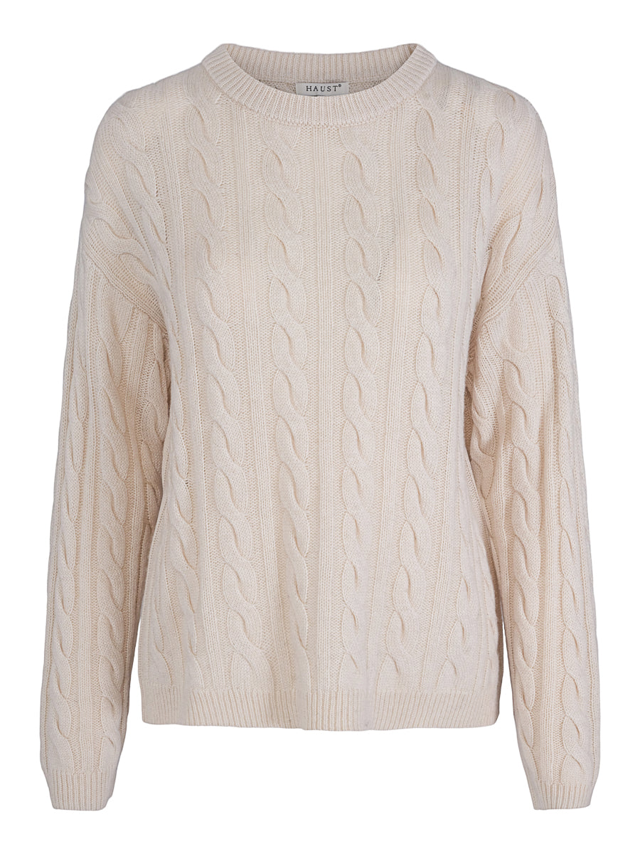 Cable pullover Ecry