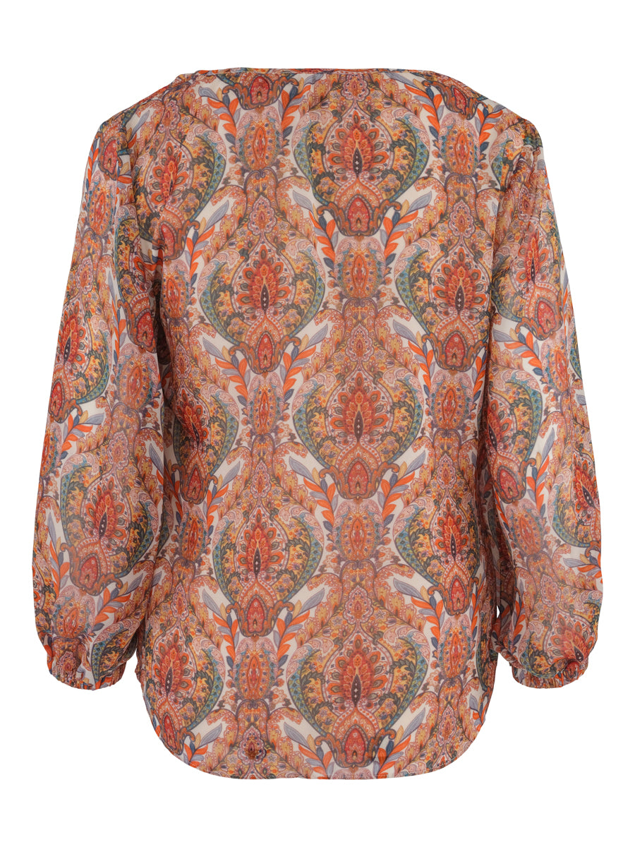 Classic favorite blouse Paisley