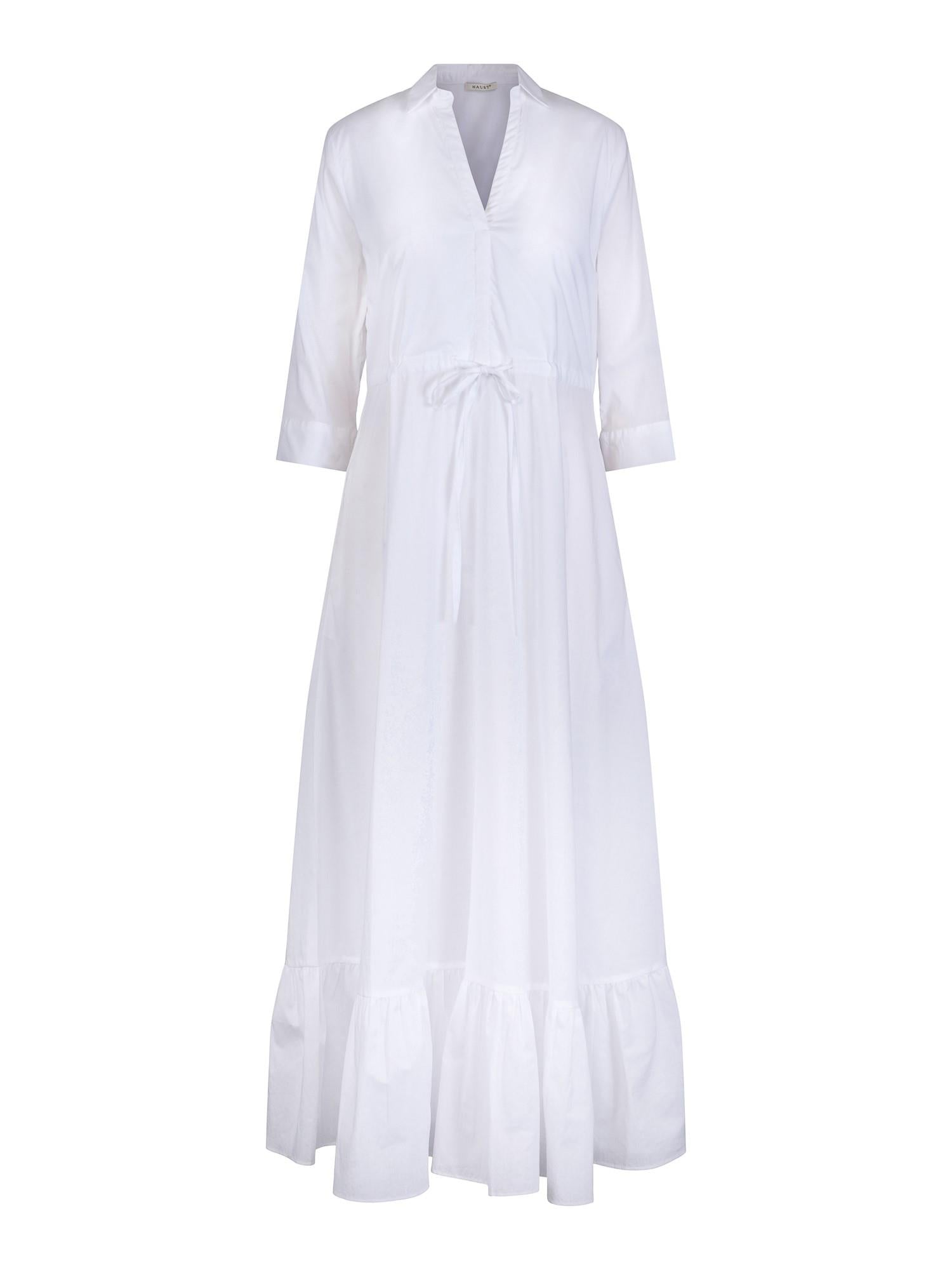 Light cotton dress Hvit