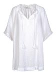 Linen tassel dress