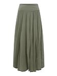 Cotton casual long skirt